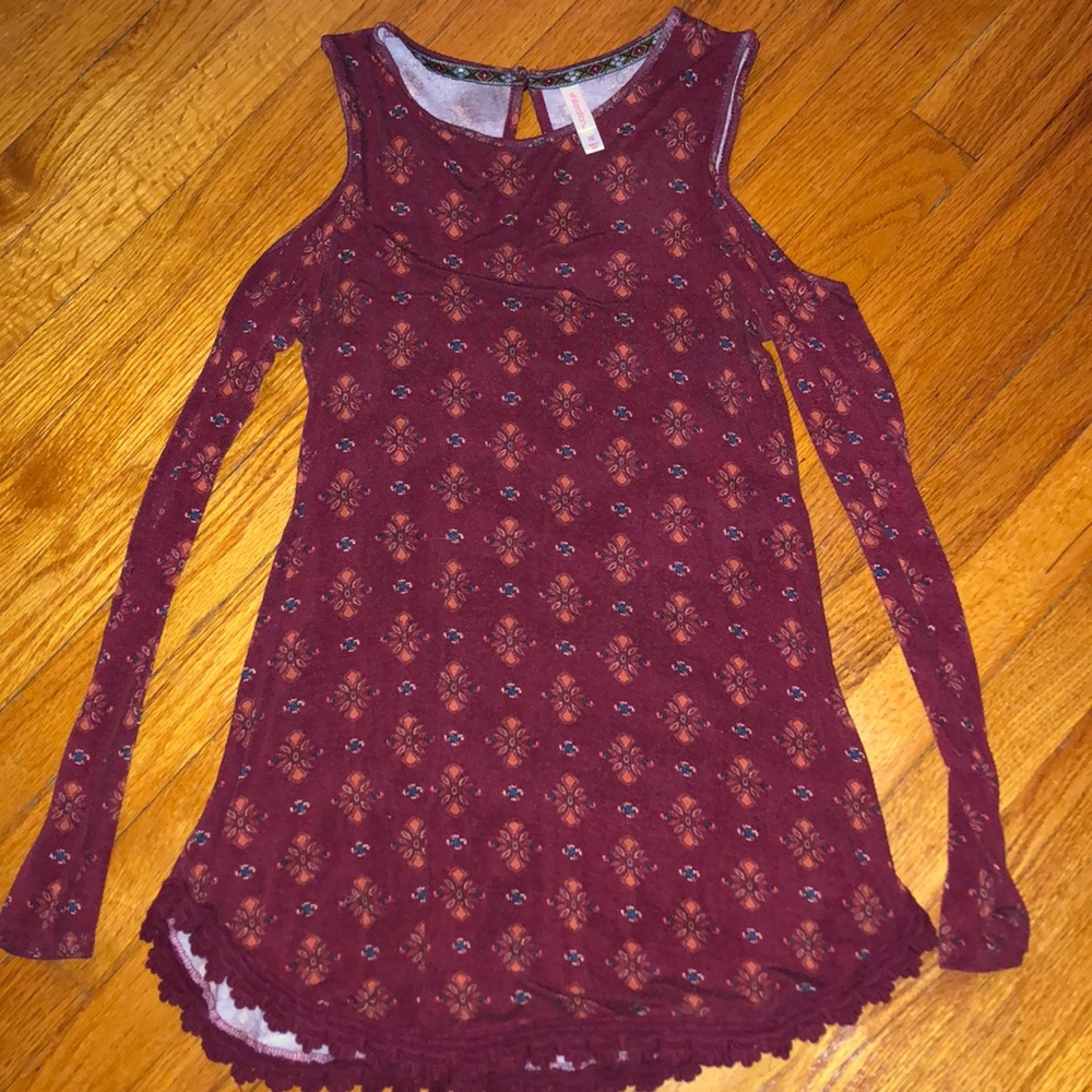 Xhilaration off shoulder dress
